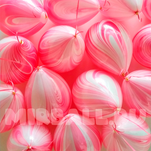 Геливые шарики "Суперагат" 10 штук для девушки