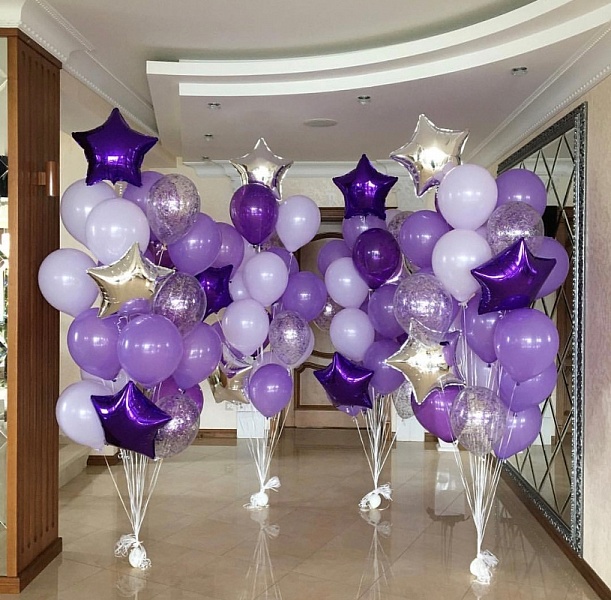 Украшение свадеб воздушными шарами в Москве