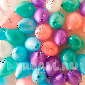 25 Гелиевых шаров для поздравления девочки с Днем Рождения